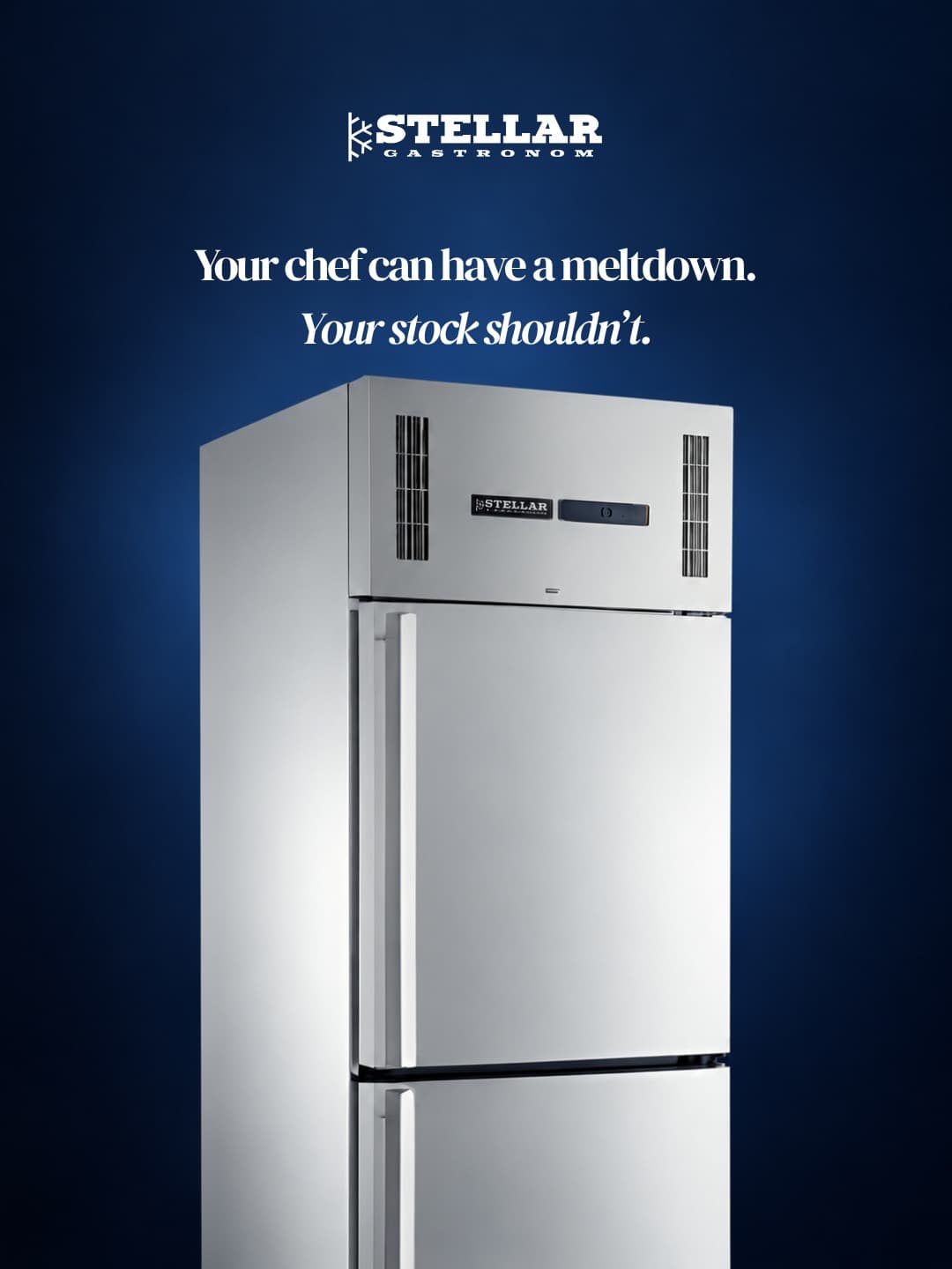 Stellar Gastronom upright freezer